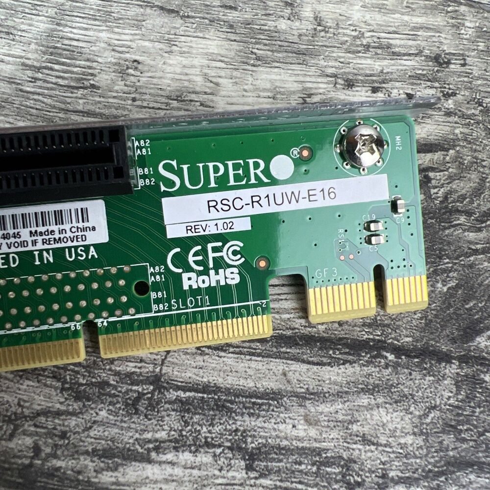 SuperMicro RSC-R1UW-E16 Riser Card Assembly - Picture 2 of 9